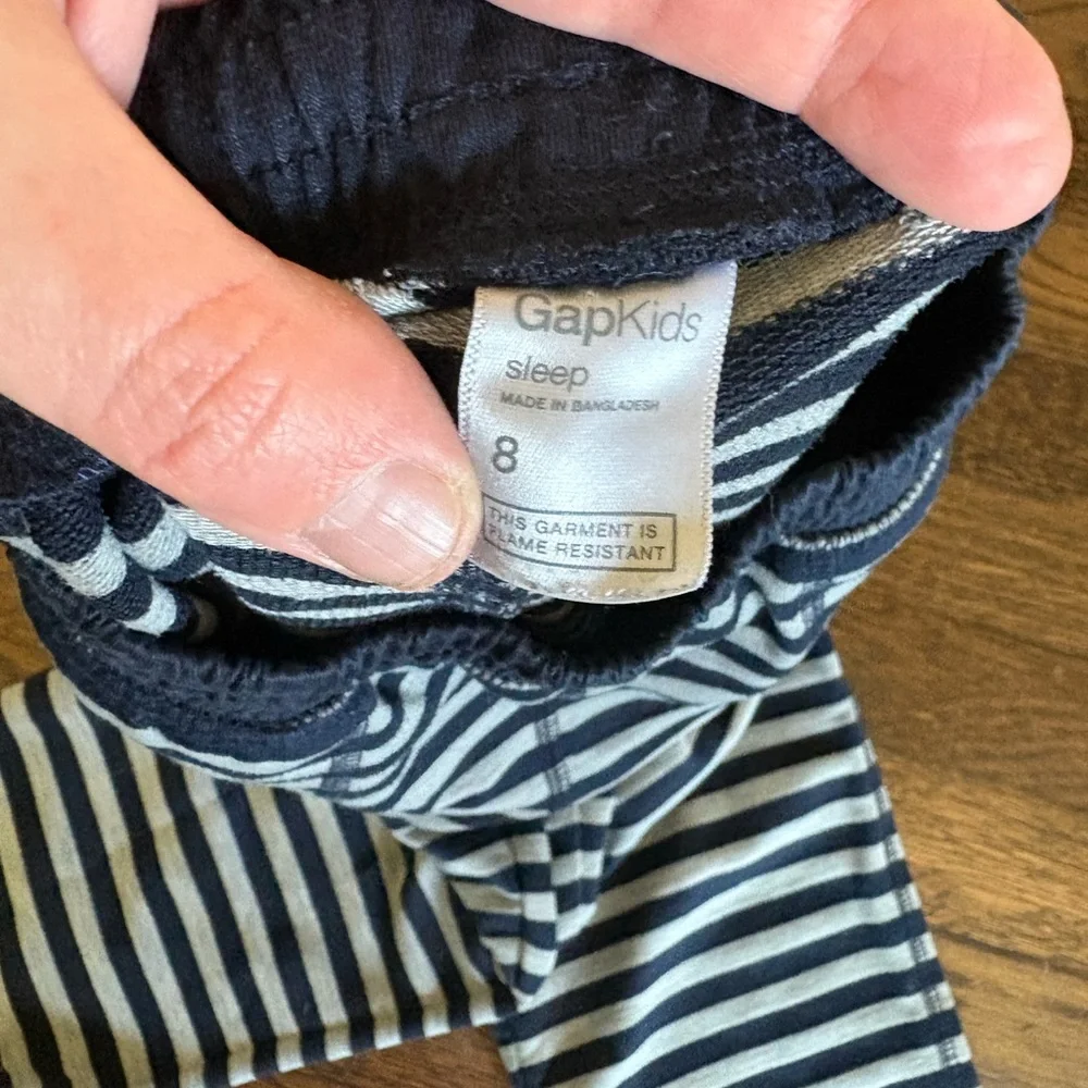 Gap kids boys stoped pajama bottoms